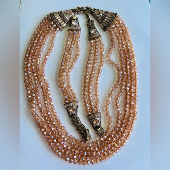 Heidi Daus 3 pc set 🆕 “Deco Master Clasp” Swarovski Crystals Necklace/Bracelets - Picture 4 of 16